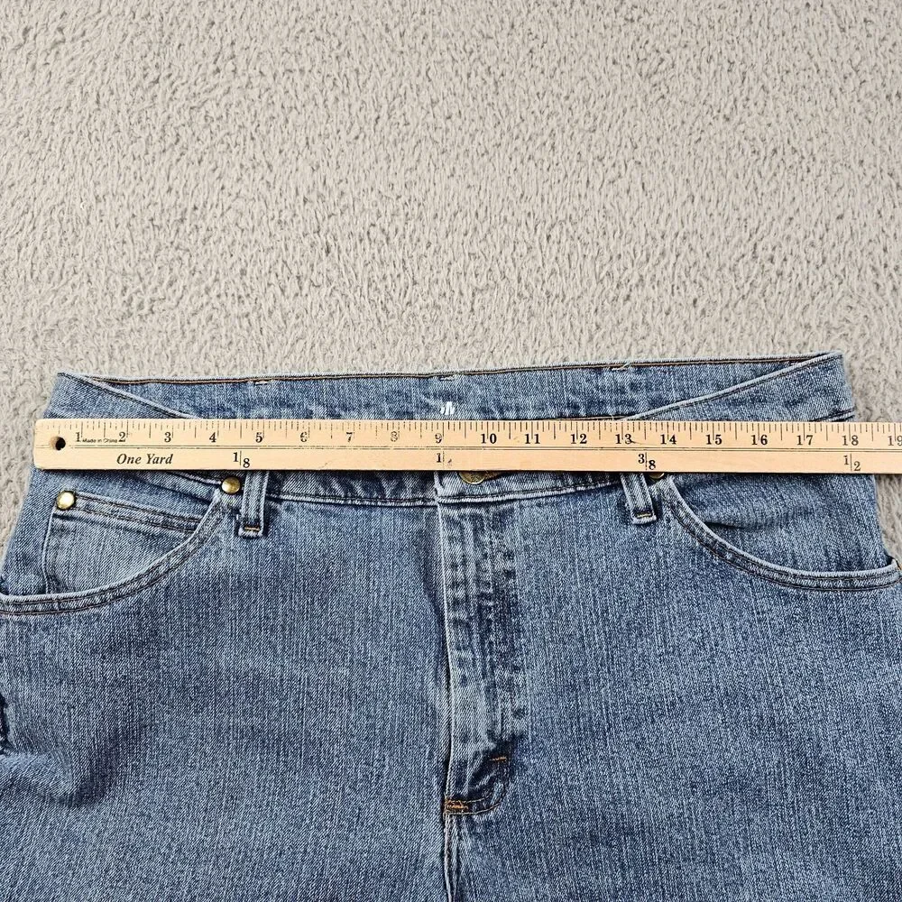 Wrangler Jeans Mens 36x31* Blue Cowboy Cut Comfort Stretch Rodeo Western 47MACMT